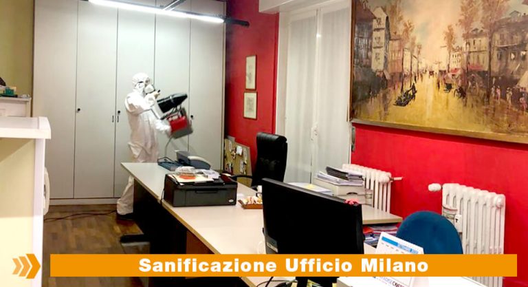 Sanificazione ufficio Milano un intervento professionale eseguito da Paracas Group