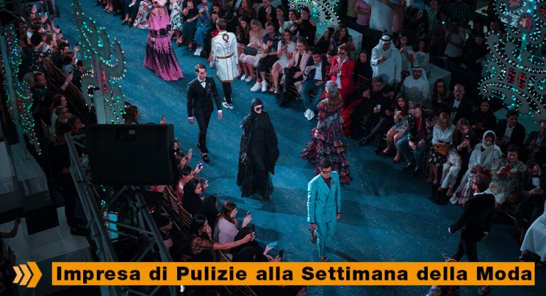 Paracas Group impresa di pulizie milano presente alla settimana della moda