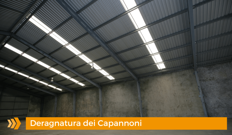 Deragnatura dei capannoni Paracas Group