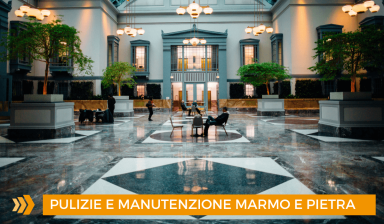 pulizia e manutenzione di marmo e pietra